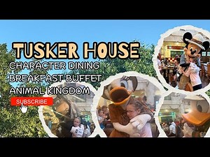 Tusker House Buffet Breakfast | Character Dining