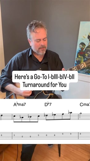 Tim Fitzgerald on Instagram: "More turnaround language! So many fun variations to try with this chord progression 😍 In this line I’m playing low on each chord (such as 3,1,2,3 and 1,2,3,5). Sometimes playing low in these kinds of melodic cells is the right move, especially if you only have two beats per chord! What are some of your favorite turnarounds? #jazzguitar #jazzguitarlicks #chicagojazz"