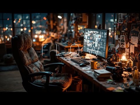 Deep Coffee Work ~ Cozy Ambient Focus Music for Late Night Productivity & Study