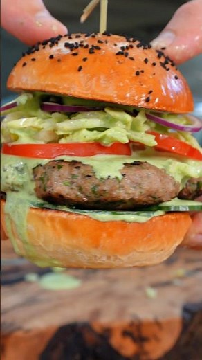 How I Make Lamb Burgers