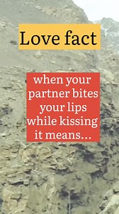 When your partner bites your lips while kissing it means... #psychology #pshychologyandlovefacts #attraction #fbreels23 #relationships #followers #women #men #love #infatuation #datinglife #girl #factzoflife | Lover's GUIDE