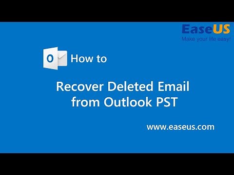 How to Recover Deleted or Lost Email from Outlook PST File