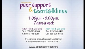 Pam Howard, Program Office Administrator, Behavioral Health for Montgomery County, shares her thoughts on National Mental Health Awareness Month 2021 and highlights two key resources available to Montco residents who may be struggling with mental health. | Montgomery County, PA