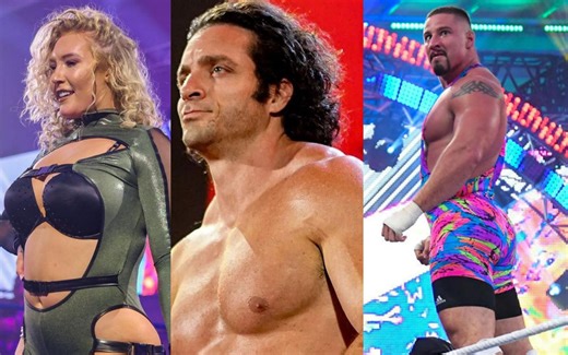 Ezekiel meets NXT Superstars while visiting WWE's Performance Center