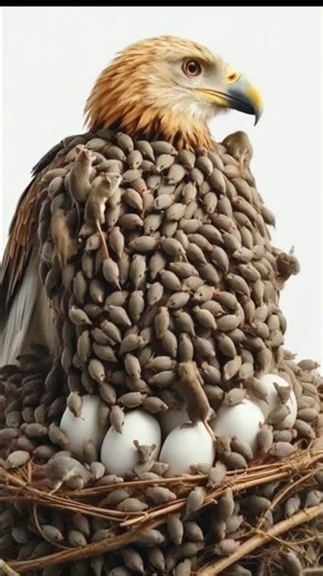 💖🦅✨👽 Eagle Mom vs Alien Salamander | Unbelievable Nest Battle! 🥚🔥💖