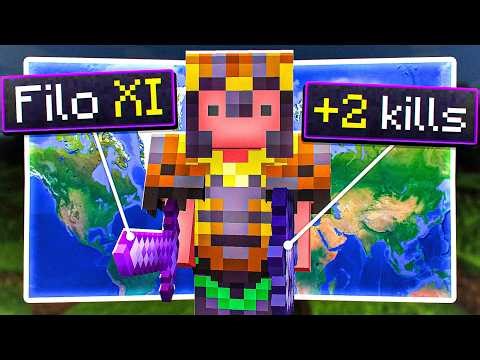 CONQUISTÉ el SURVIVAL EARTH de MINECRAFT (SMP)