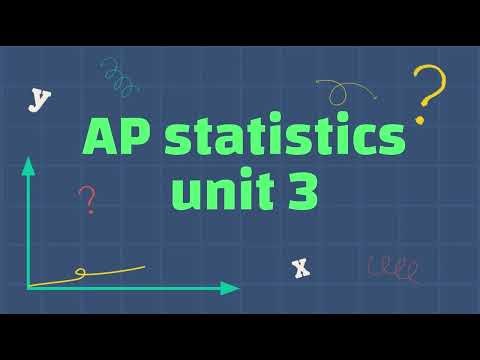 AP Statistics Unit 3 Review!