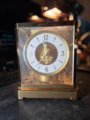 Early LeCoultre Atmos Clock 519 Serial Number 29806 Working | eBay