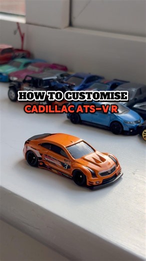 HOW TO CUSTOMISE HOTWHEELS CADILLAC ATS-V R 🔥 🔥 #hotwheels