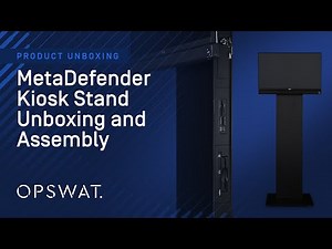 OPSWAT MetaDefender Kiosk Stand - Built-in Peripheral Media Security and BYO VESA Kiosk Appliance