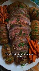 DIJON & HERB EYE OF ROUND ROAST BEEF | MY KIND OF SUNDAY ROAST