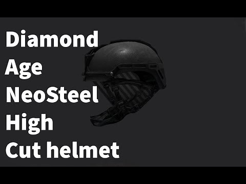 New Helmet - "Diamond Age NeoSteel High Cut helmet (Black)" - Escape from Tarkov #EFT 0.14