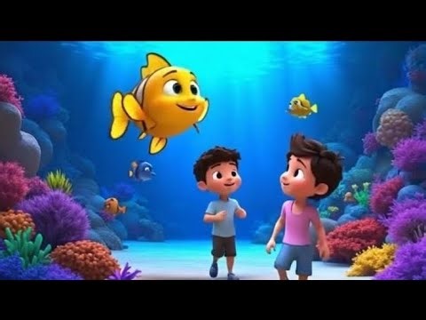 The Golden Fish 🐠 | Kids Song | Baby Nursery rhymes and kids Poem #viralvideo
