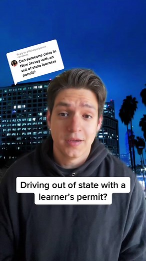 Driving in New Jersey with an Out of State Learner's Permit
