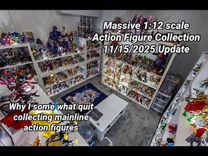 Massive 1:12 scale Action Figure Collection Full Tour & update Nov 15, 2025