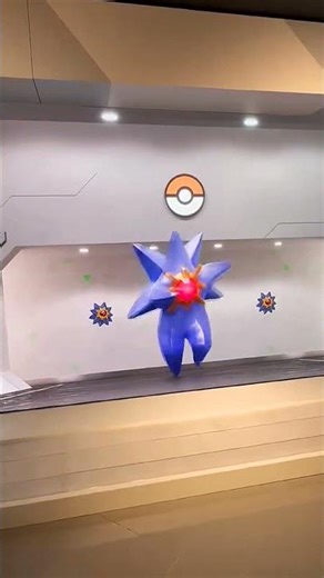 Starrific Mega Starmie animation at Pokémon Center Osaka