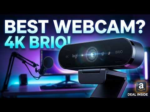 Logitech Brio 4K Webcam Review | Best Webcam for Zoom, Streaming & YouTube in 2026?