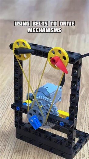 16K views · 2.3K reactions | Using Belts to Drive Mechanisms #lego #creative #technic #legotechnic #mechanism #diyprojects | Bricks Master Builders | Facebook