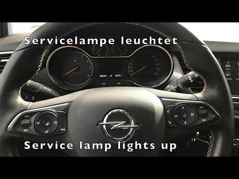 Service Reset/Service zurückstellen | Opel Crossland X | Tutorial | HowTo
