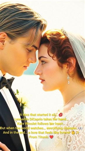 ‎Part 23 | “One kiss… and their destiny changed.”‎A kiss that started it all… 💋‎Leonardo DiCaprio