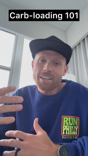 Quick carb loading tips 💪🏻 GOOD LUCK to those running the beautiful @philly_marathon!! I’ll be watching 😎 | Jared Ward