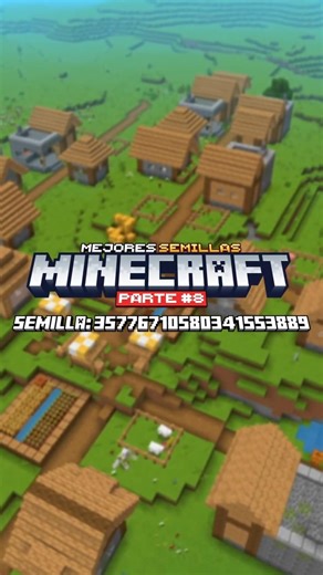 Recommending Seeds for Minecraft #8 | #Minecraft #MinecraftBedrock #MinecraftJava #Shorts