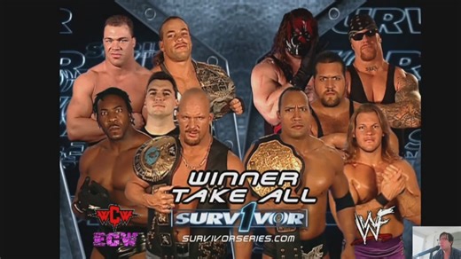 WWE强者生存 2001品牌大战WWF对战WCW＆ECW