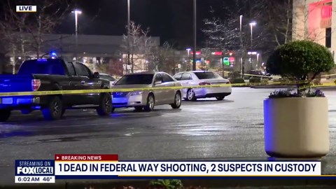 Police investigate deadly shooting in Federal Way, WA, 2 suspects in custody