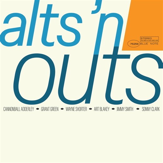 "Blue Note: Alts 'N Outs" is out now on blue black vinyl & available digitally! https://bluenote.lnk.to/altsouts The compilation gives a first-time vinyl release to a selection of alternate takes & outtakes from iconic Blue Note sessions by Cannonball Adderley, Grant Green, Wayne Shorter, Art Blakey, Jimmy Smith & Sonny Clark! | Blue Note Records