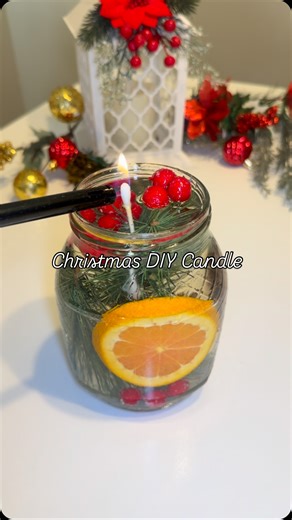 Easy tutorial how to make a Christmas endless candle #diycandle #diy #christmascandle #endlesscandle | Familyusefulhacks