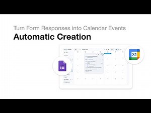 How to create a calendar event from Google Form Response automatically?