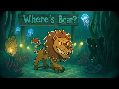 Where’s the Bear? – The Scary Lion (Teletubbies) | SpongeBob SquarePants A.I. Concept Cover