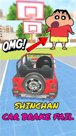 Shinchan Ne Thar Ka Kiya Accident 😭 | #shorts #gta #indianbikedriving3d