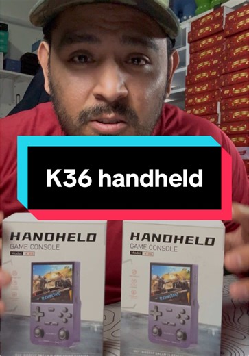 Explore the K36 Handheld Retro Gaming Experience