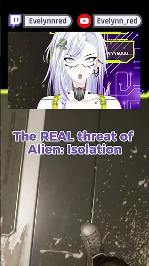 Scariest Alien Isolation Moments Caught on Camera 👽😱 #shorts #Vtuber #ENVtuber #AlienIsolation