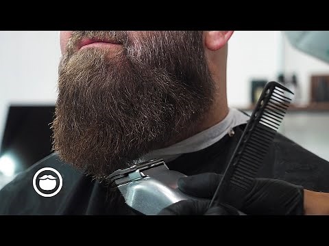Kratos-Style Pointed Beard Transformation (7 Months of Growth) | Bob the Barber