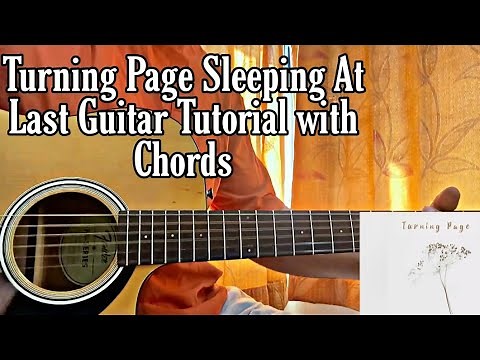 Sleeping At Last - Turning Page // Guitar Tutorial with Chords, Lesson