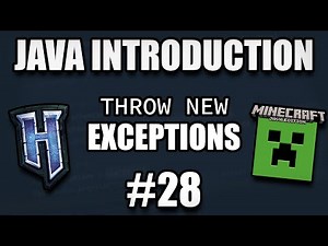 Hytale & Minecraft Modding Java Introduction (2026) #28: Exceptions