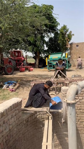 Satisfying Water Pump Work | Rural Farm Life USA Style”🔥🇺🇸#humor #amazing #growth #villagelife