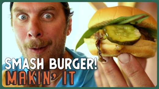 Making secret sauce smash burgers at home with Brad Leone