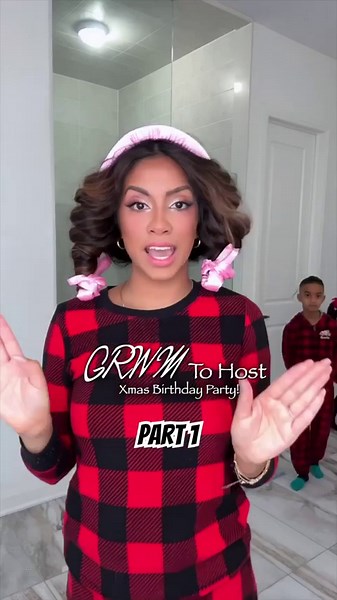 GRWM: Hosting a Christmas Birthday Party for Baby | Part 1