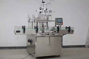 [Hot Item] Linear Full Automatic Multi Nozzle Liquid Filling Bottling Machine