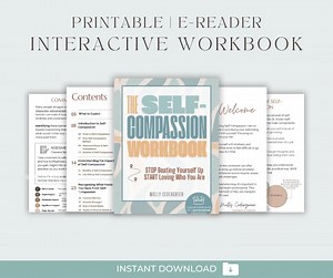 Self-compassion Workbook (DIGITAL DOWNLOAD) | Mindfulness, Anxiety, Self Improvement | Guided Meditations & Growth Journal - Etsy Canada