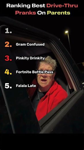 Betst Parent Drive-Through Pranks #shorts #funny #trending #prank