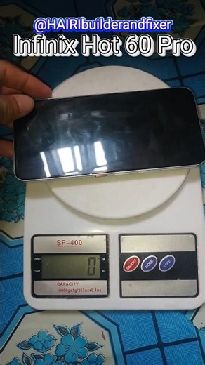 Measuring the Actual Weight of Infinix Hot 60 Pro, Realme 9 Pro+, and Redmi Note 10 Pro