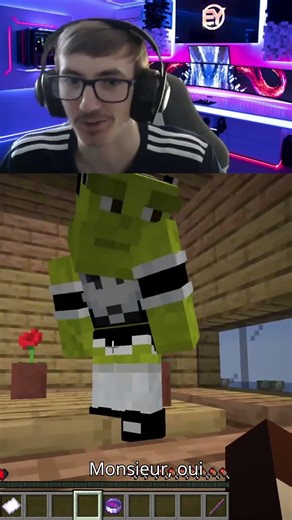 L'URSSAF ME TRAQUE SUR MINECRAFT ! | #shorts #twitch #gaming #minecraft #minecraftshorts #humour