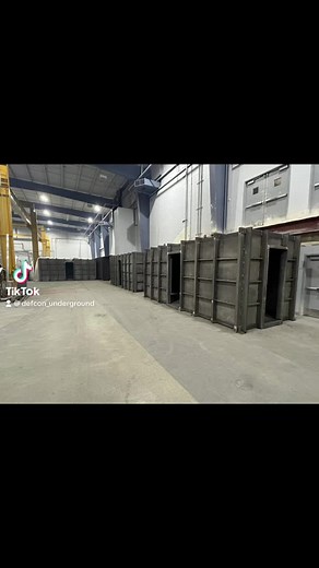DEFCON Underground Mfg. Crafts the highest quality Underground Bomb Shelters, Fallout Shelters and Survival Shelter in the industry. We start out with lazer cut parts, lazer etched part assembly lines and the weld them toght with the best welders in the business. This shows off our staircase assembly in the building processes. #bunkers #bunker #undergroundbunker #undergroundbunkers #bombshelter #gunroom #saferoom #falloutshelter #shtf #prepper #preppers #madeintheusa #survival #nuclearbunker #we