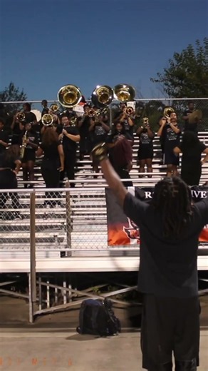 | ESPN |AT POB OUT NOW 🎥🧡🖤#rhythmoftherock #rockyriverhighschoolmarchingband #fyp #shorts