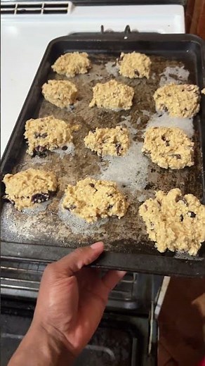 #Fruit #oatmeal #cookies with #cranberry, #raisins, #figs , & #dates #recipe in description ￼
