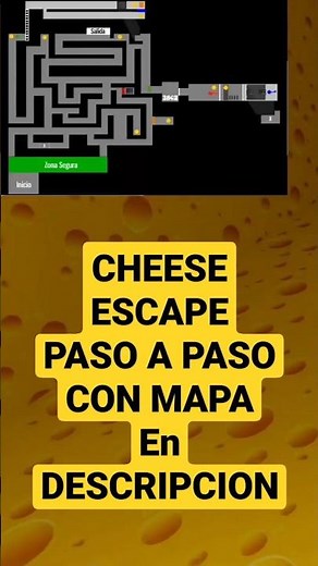 CHEESE ESCAPE MAPA | CHEESE ESCAPE MAP #roblox